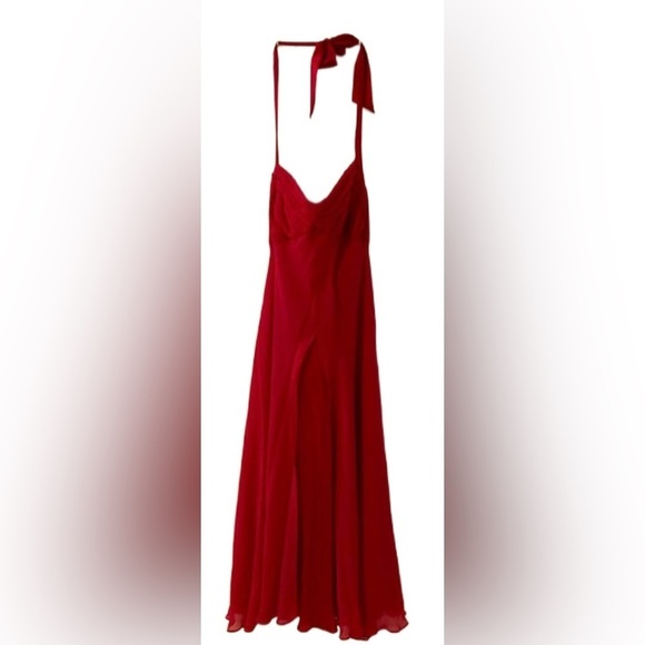 Donna Ricco Dresses & Skirts - Donna Ricco New York - Pink Flowy Elegant Halter Dress - Size 14